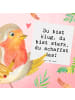 Mr. & Mrs. Panda Deluxe Karte Spruch Erster Schultag Motivation ... in Weiß
