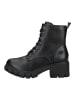 DOCKERS Stiefelette in Schwarz/Schwarz