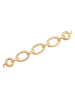 faina Women Cable Chain Link Bracelet in Rose Gold