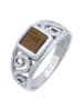 mantraroma 925er Silber - Ringe mit Tigerauge