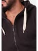 HopenLife Sweatjacke RIXE in Anthrazit