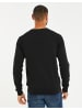 Threadbare Pullover THB Jumper Badger in Black