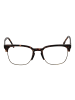 Johnny Loco Unisex Optische Fassungen Browline Burgunder
