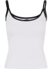 Urban Classics Urban Classics Tank-Tops in froggreen/white+white/black