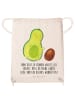Mr. & Mrs. Panda Stoffbeutel Avocado Kern rollt mit Spruch in Creme