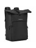 Hedgren Commute Line - Rolltop Rucksack 15" 41 cm USB RFID in schwarz