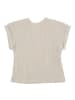 MaxiMo Musselin-T-Shirt in Beige