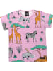 Villervalla T-shirts Safari in rosa/pink