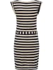ragwear Sommerkleid Tagg Stripes in Navy