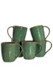 LEONARDO Keramiktasse MATERA 6er-Set 430 ml grün