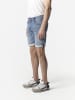 KOROSHI Herren denim-shorts in blau