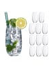 relaxdays 12x Trinkgläser in Transparent - 520 ml