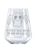 Mr. & Mrs. Panda Weinglas graviert Spinne Agathe Sandwich mit Sp... in Transparent