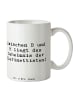 Mr. & Mrs. Panda Kaffeetasse Spruch Klarinette Geheimnis mit Spruch in Weiß