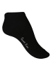 Cotton Prime® Sneaker Socken 8 Paar original SPORT LINERS in Schwarz