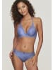 nuance Neckholder-BH in kornblumenblau