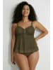Ulla Popken Soft-BH in dunkel khaki