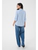 Kaffe Langarm - Hemd KAbabara Regular fit in Windsurfer/Chalk Stripe