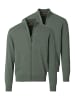 Redmond Strickjacke Basic in Dunkelgrün