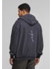 Mister Tee Kapuzenpullover in black acid washed