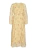 Vila Maxikleid in Pastel Yellow