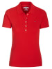 Tommy Hilfiger Poloshirt kurzarm für Damen in rot