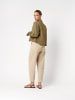 Rosner Hose Mara Tapered Detail in beige