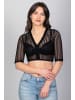 Edelnice Dirndlbluse Anna Schwarz in schwarz