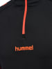 Hummel Halbreißverschluss Hmlblaze Erwachsene in BLACK/ORANGE