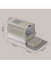 Feandrea Katzentoilette Boxal in Kaffeebraun - (B)60 x (H)38 x (T)40 cm