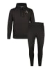 SikSilk Full Tracksuit in black