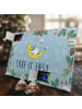 Mr. & Mrs. Panda Adventskalender Panda Easy mit Spruch in Eisblau