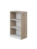 CALICOSY Bibliothek MARCEL in Helles Holz - (W) 49  x (H) 88  x (L) 31  cm