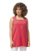 Ulla Popken Longshirt in dunkel koralle
