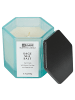Beliani 2-tlg Kerze CLASSY TINT in Blau