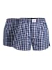Tom Tailor Web-Boxershorts 2er Pack in Blau/Weiß