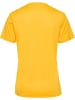 Hummel Hummel T-Shirt Hmlauthentic Multisport Damen Atmungsaktiv Feuchtigkeitsabsorbierenden in SPORTS YELLOW/TRUE BLUE