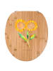 Mr. & Mrs. Panda Toilettendeckel Blume Sonnenblume ohne Spruch in Braun