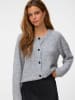 Vero Moda Strickjacke in Medium Grey Melange