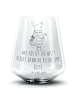 Mr. & Mrs. Panda Trinkglas Nachtfalter Fähnchen mit Spruch in Transparent