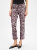 MARC CAIN SPORTS  Hose in aubergine weiß - 0001