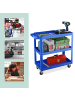 relaxdays Werkstattwagen in Blau - (B)78 x (H)76 x (T)35 cm