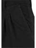 Urban Classics Urban Classics Damen Ladies Organic Pleated Cotton Pants in black