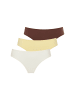 LSCN BY LASCANA String in gelb, braun, creme