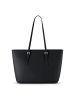 Lazarotti Bologna Leather XL Shopper Tasche Leder 35 cm black