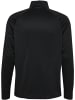 Hummel Trainingsjacke "Core 2.0 Half Zip" in Schwarz