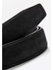 Wittchen Suede leather belt in Black