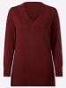 WITT WEIDEN Longpullover in dunkelrot