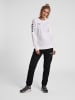 Hummel Training Langarm Sweatshirt Sport Pullover Shirt HMLGO in Weiß