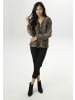 Aniston SELECTED Chiffonbluse in braun-beige-schwarz-gold